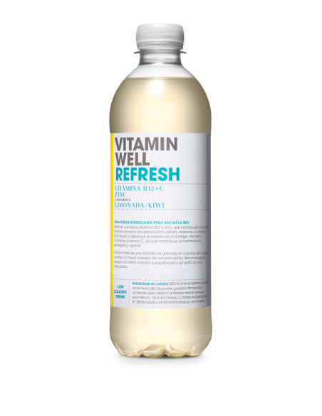 BAREBELLS VITAMIN WELL REFRESH LIMONADA/KIWI 0,5L