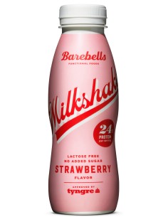 BAREBELLS MILKSHAKE STRAWBERRY  0,33L