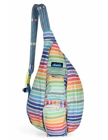 RIÑONERA MINI SLINGBACK RAINBOW STRIPE